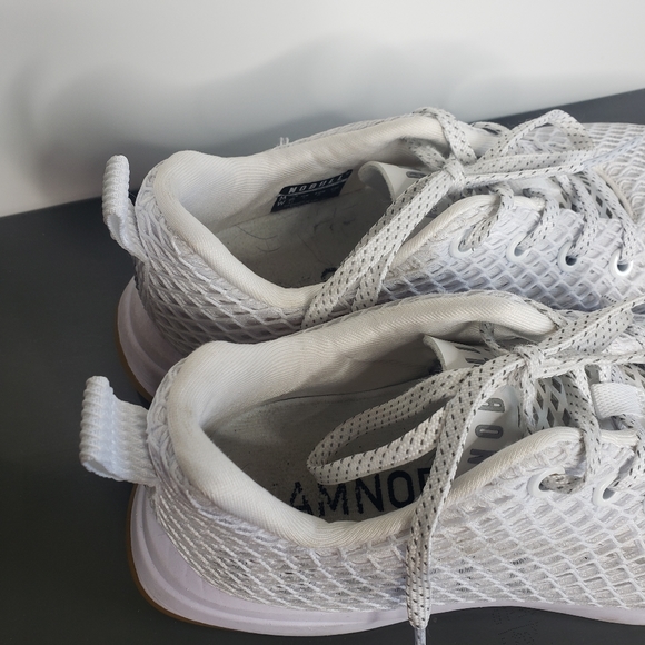 Nobull White Mesh Runner Sneaker - Picture 6 of 16